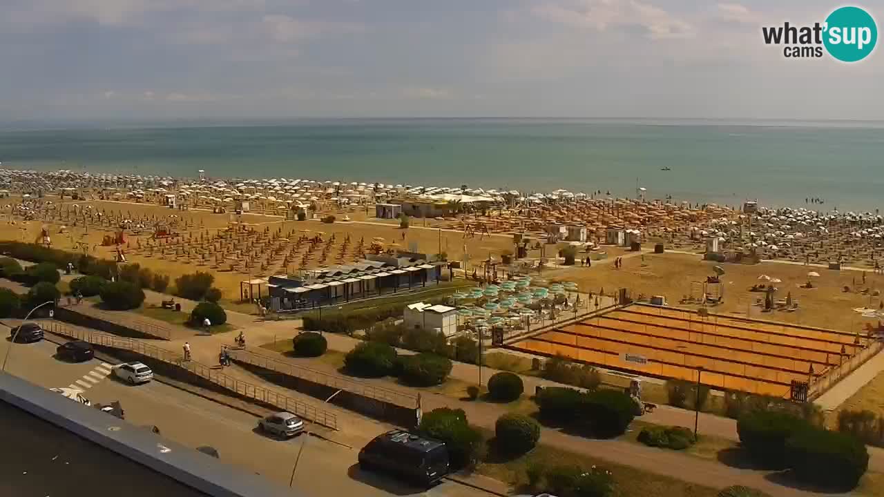 Der Strand von Bibione Webcam – Italien