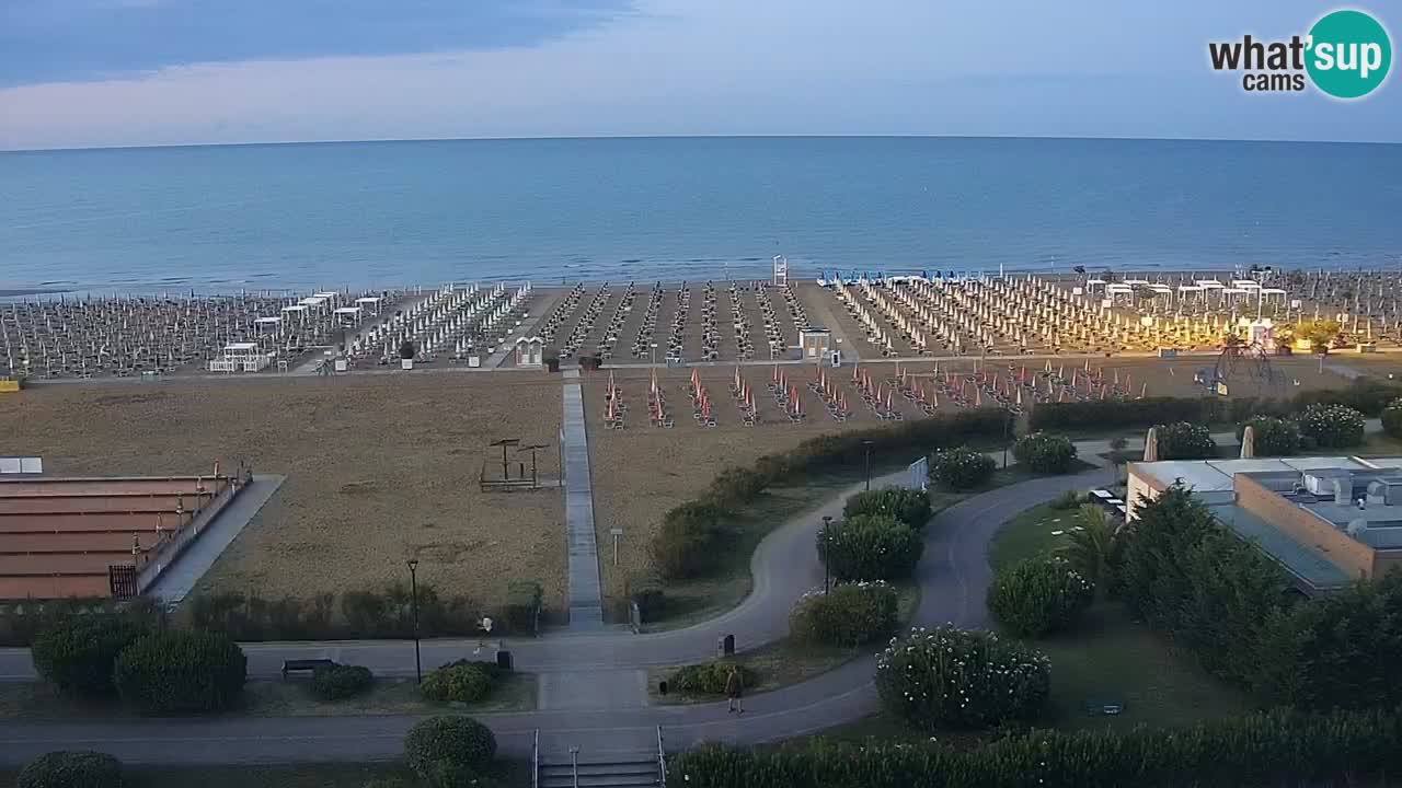 Der Strand von Bibione Webcam – Italien