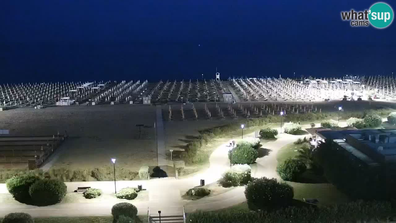 Webcam La plage de Bibione – Italie