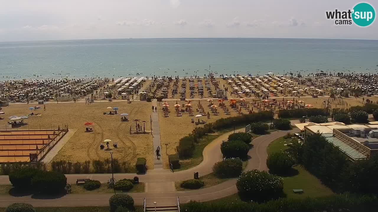Webcam La plage de Bibione – Italie