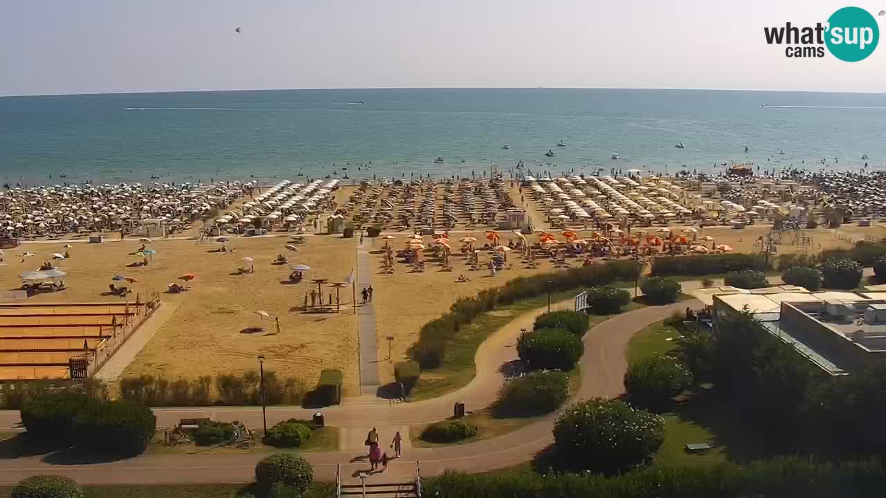 Webcam La plage de Bibione – Italie