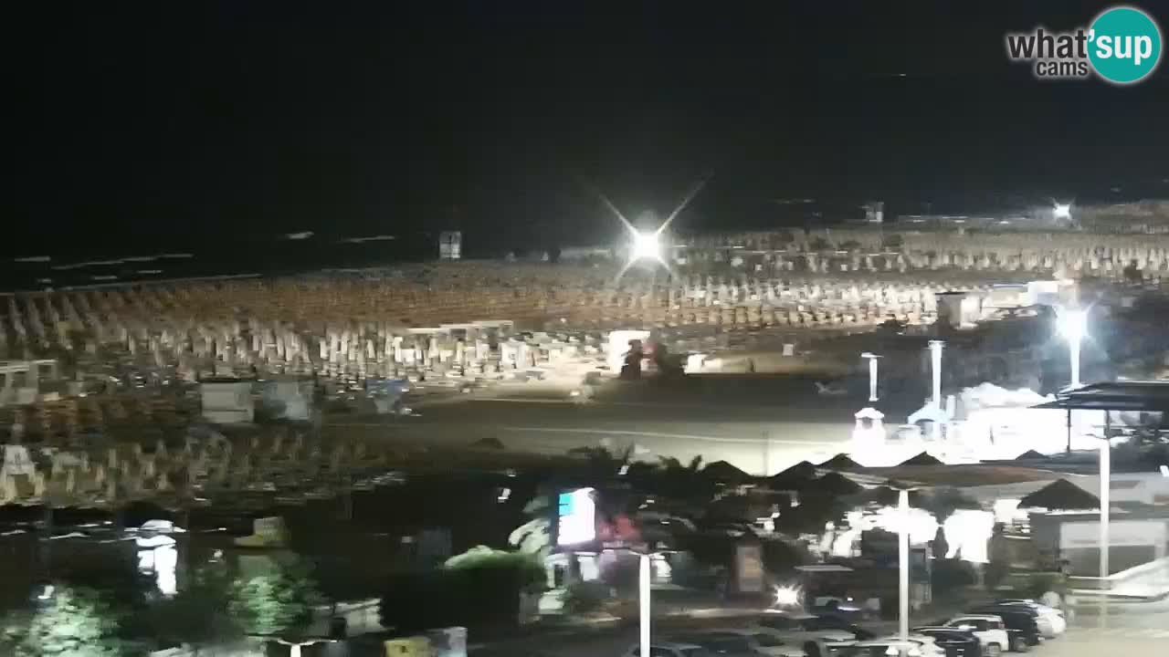La camera en vivo de la playa de Bibione – Italia