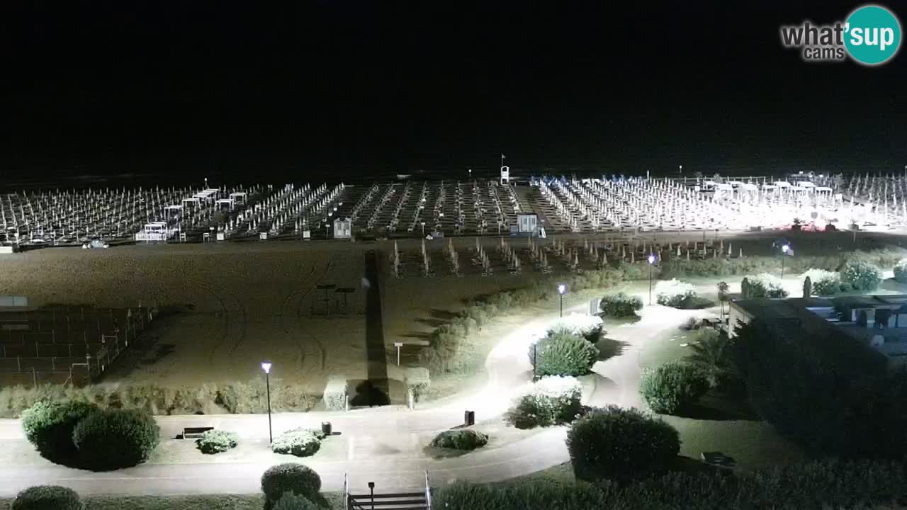 Plaža Bibione Spletna kamera – Italija