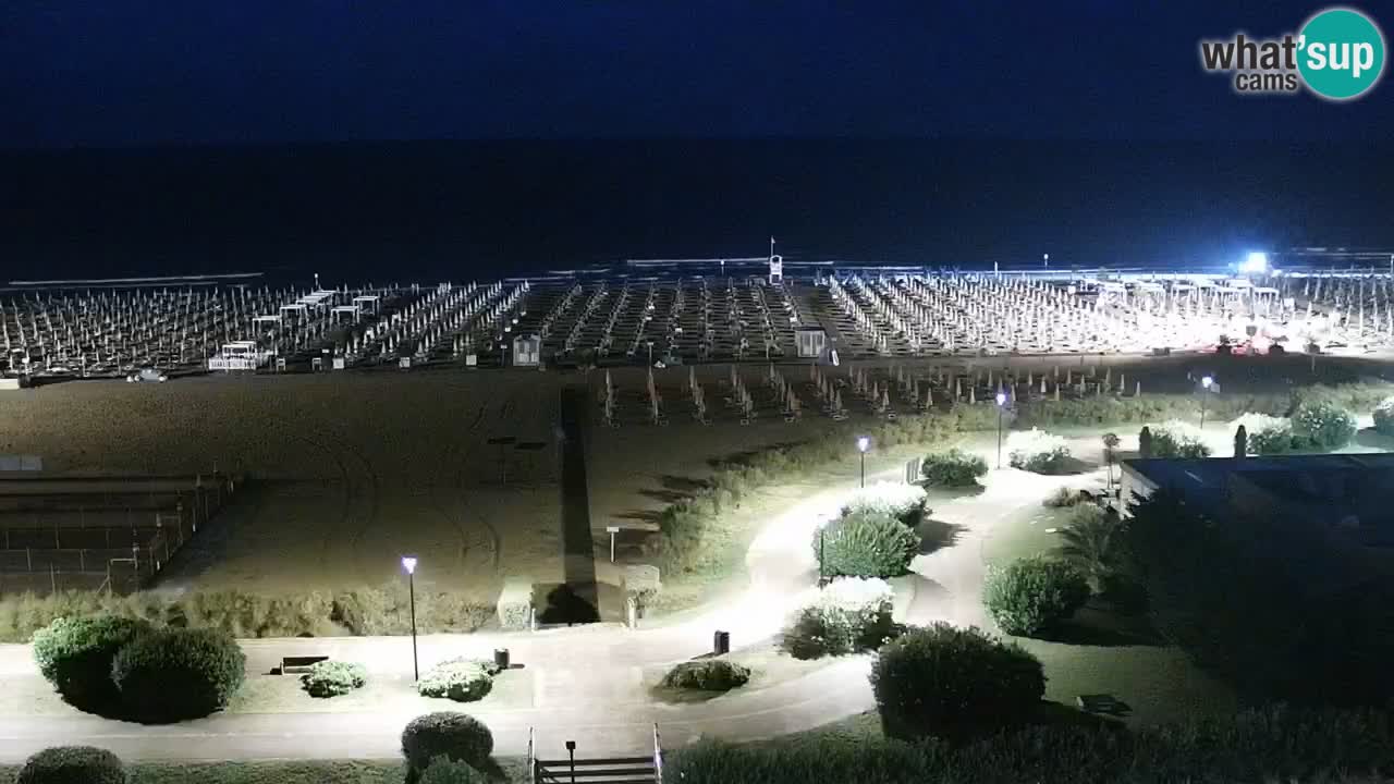 Plaža Bibione Spletna kamera – Italija