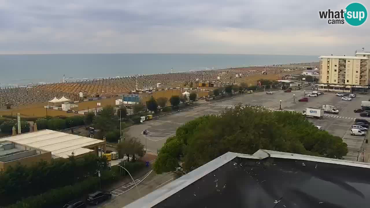 La camera en vivo de la playa de Bibione – Italia