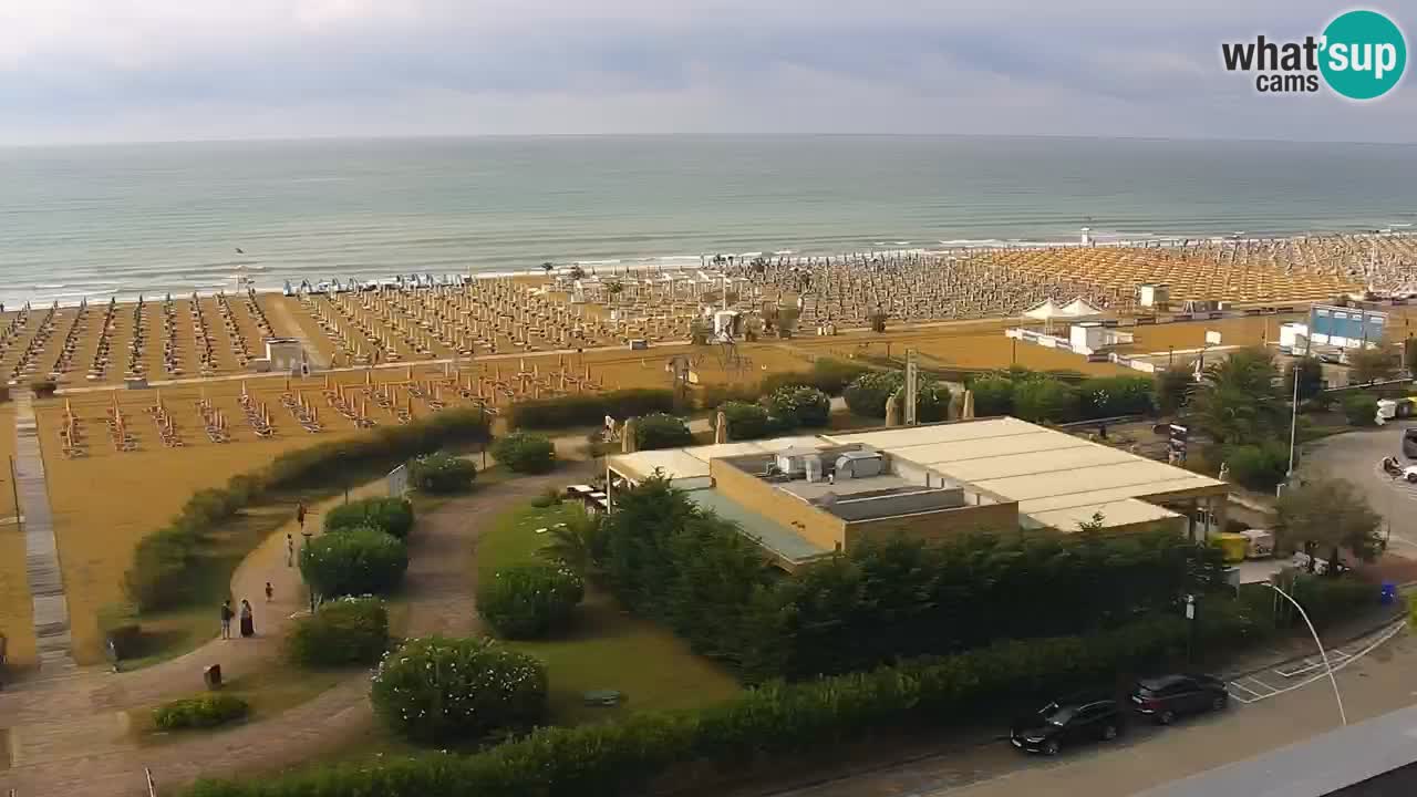 Plaža Bibione Spletna kamera – Italija