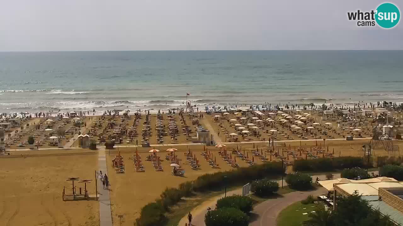Plaža Bibione Spletna kamera – Italija