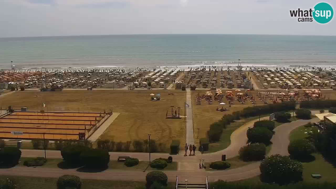 Plaža Bibione Spletna kamera – Italija
