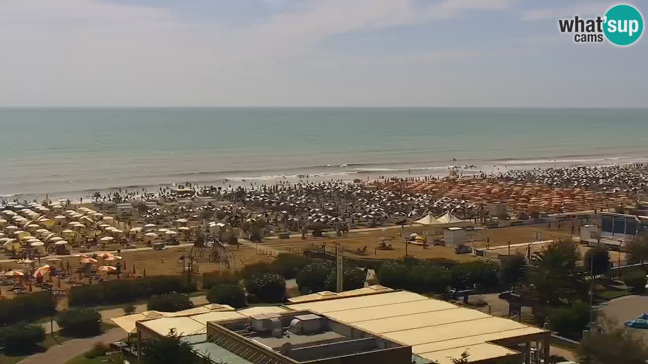 Webcam La plage de Bibione – Italie