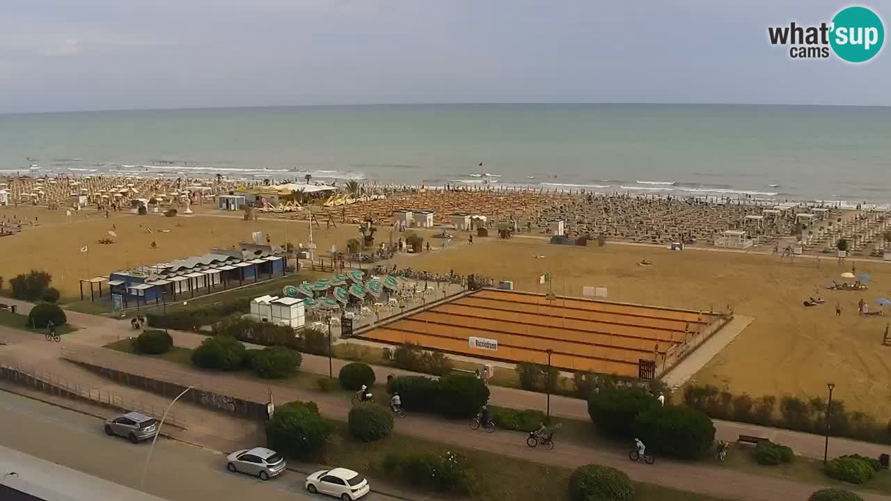 Der Strand von Bibione Webcam – Italien