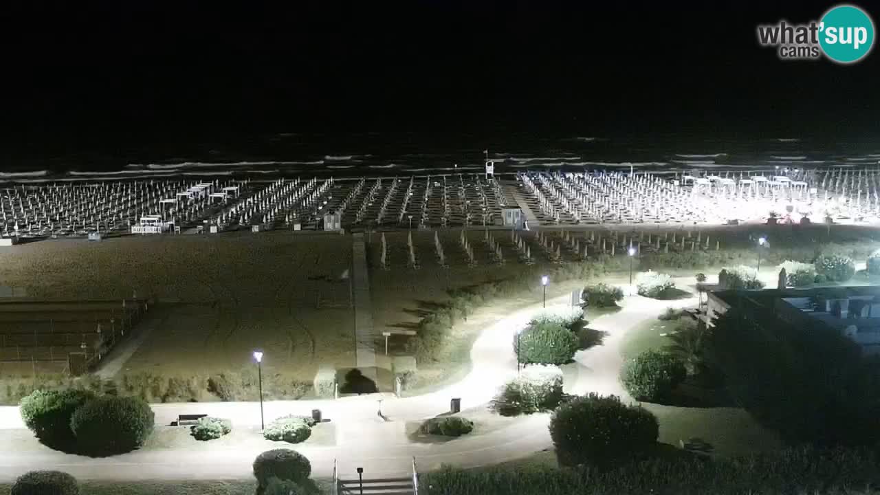 Plaža Bibione Spletna kamera – Italija