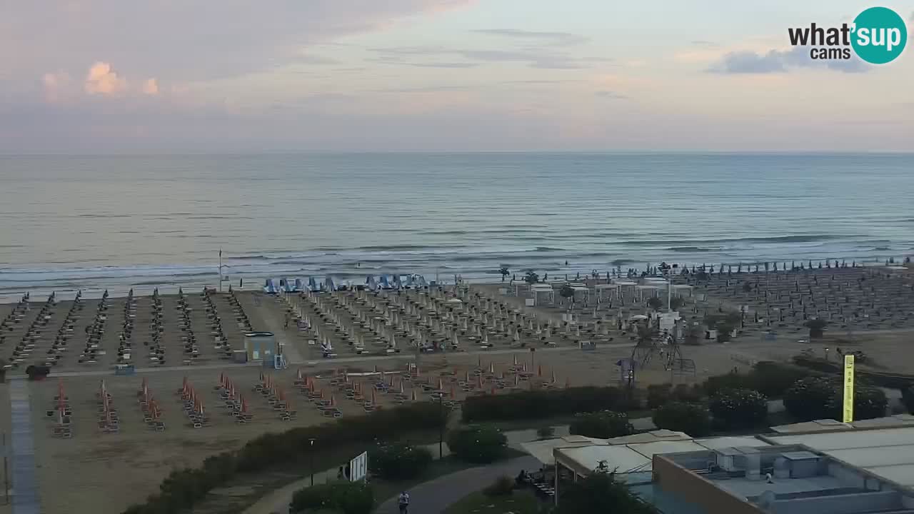 Der Strand von Bibione Webcam – Italien