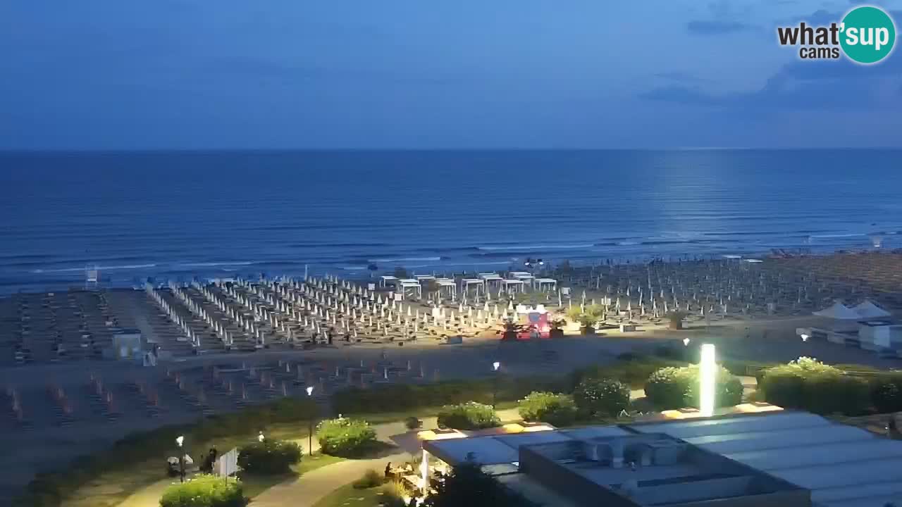 Plaža Bibione Spletna kamera – Italija