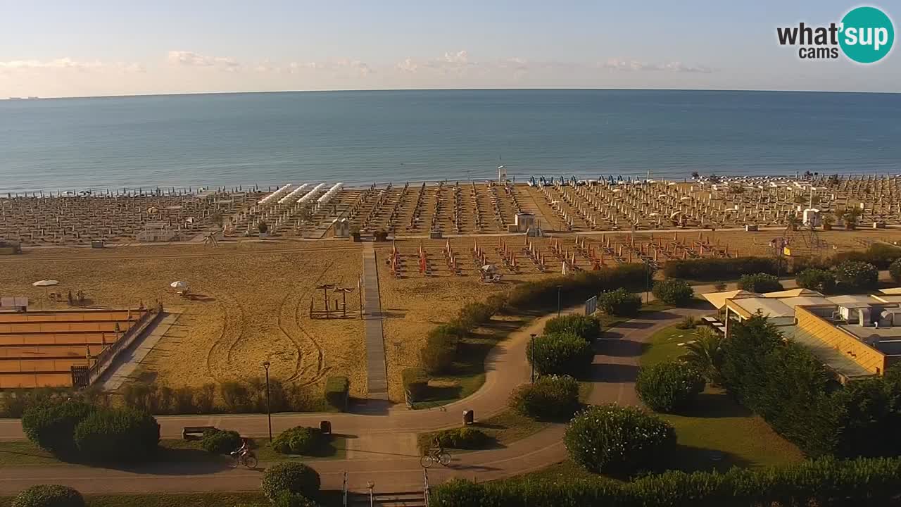 Plaža Bibione Spletna kamera – Italija