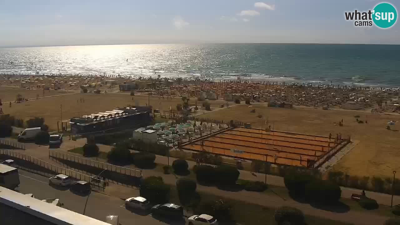 Plaža Bibione Spletna kamera – Italija