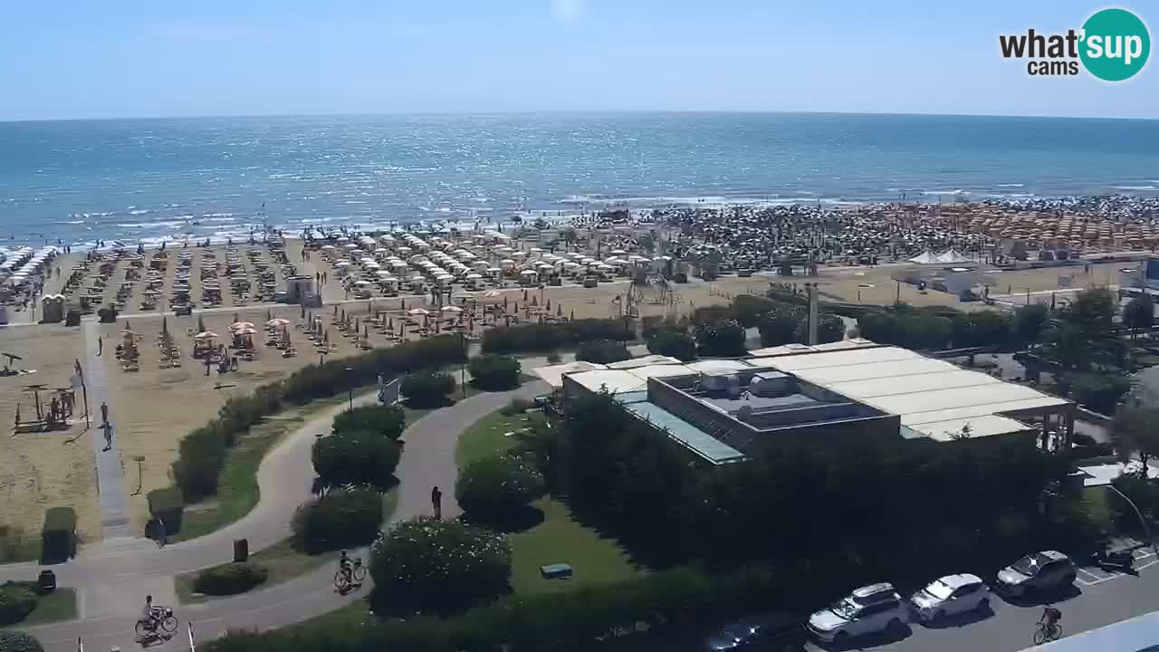 Plaža Bibione Spletna kamera – Italija