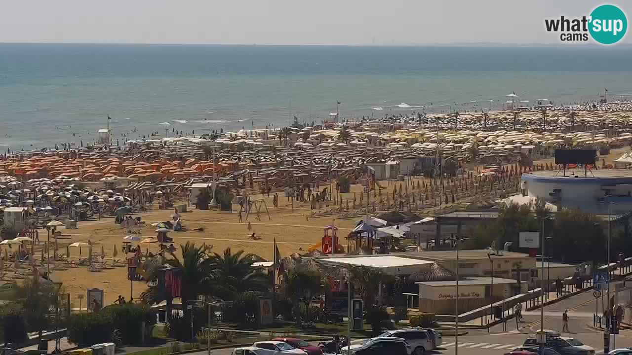La camera en vivo de la playa de Bibione – Italia