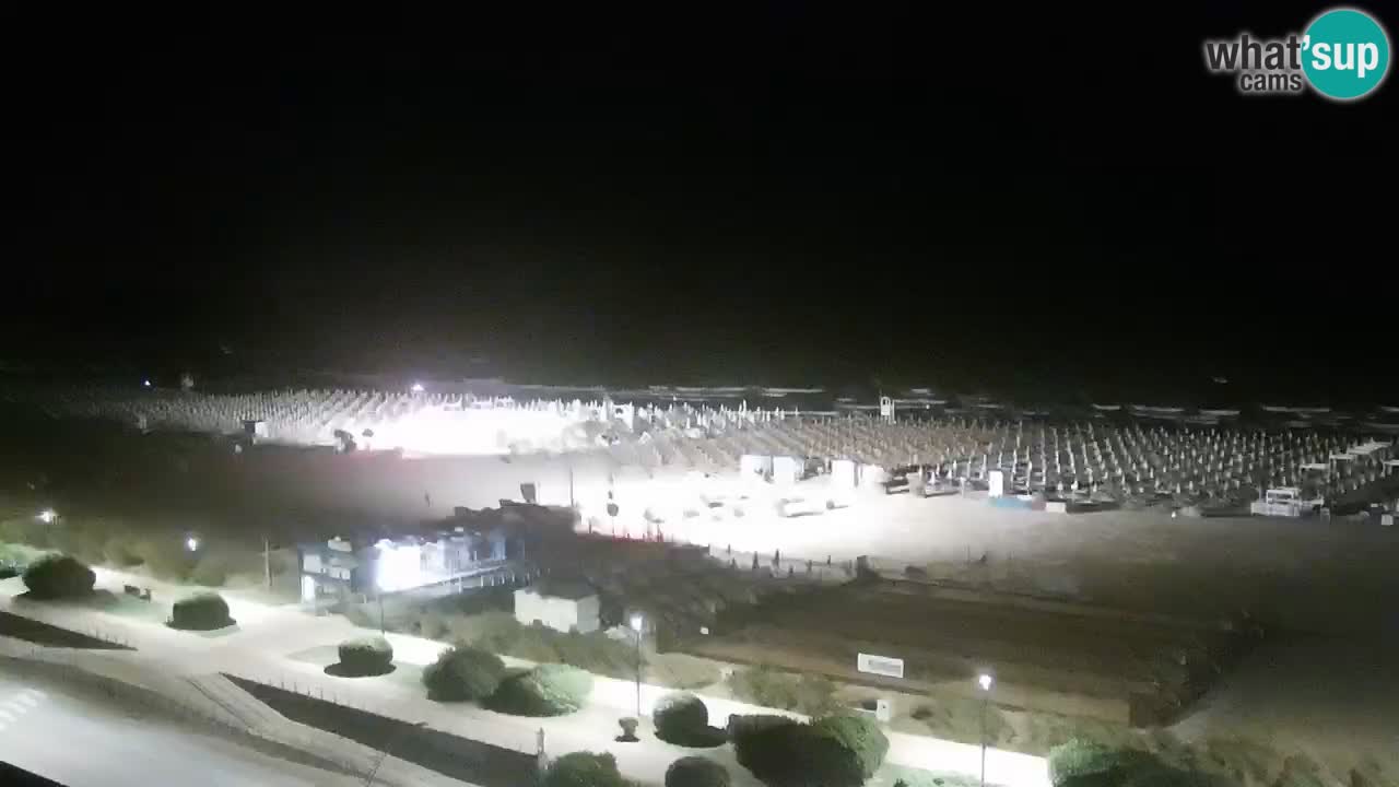 La camera en vivo de la playa de Bibione – Italia