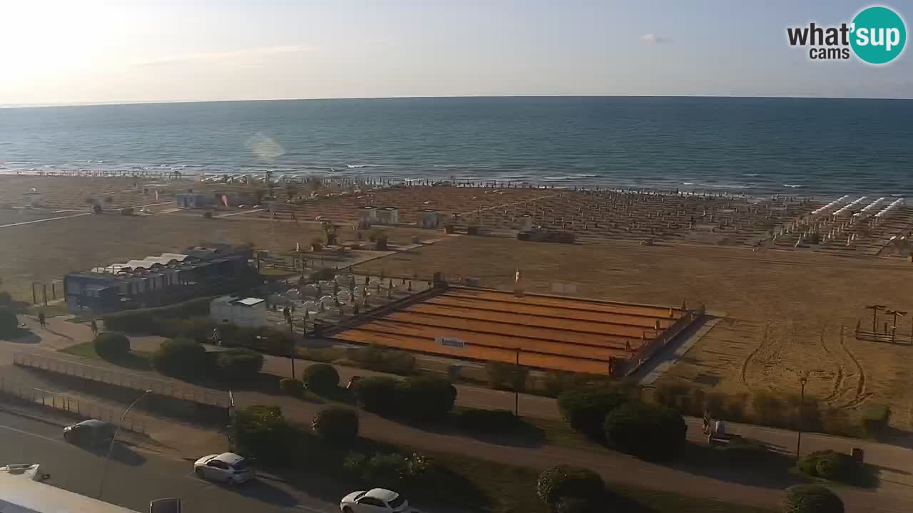 Webcam La plage de Bibione – Italie
