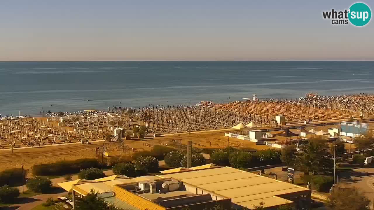 Plaža Bibione Spletna kamera – Italija