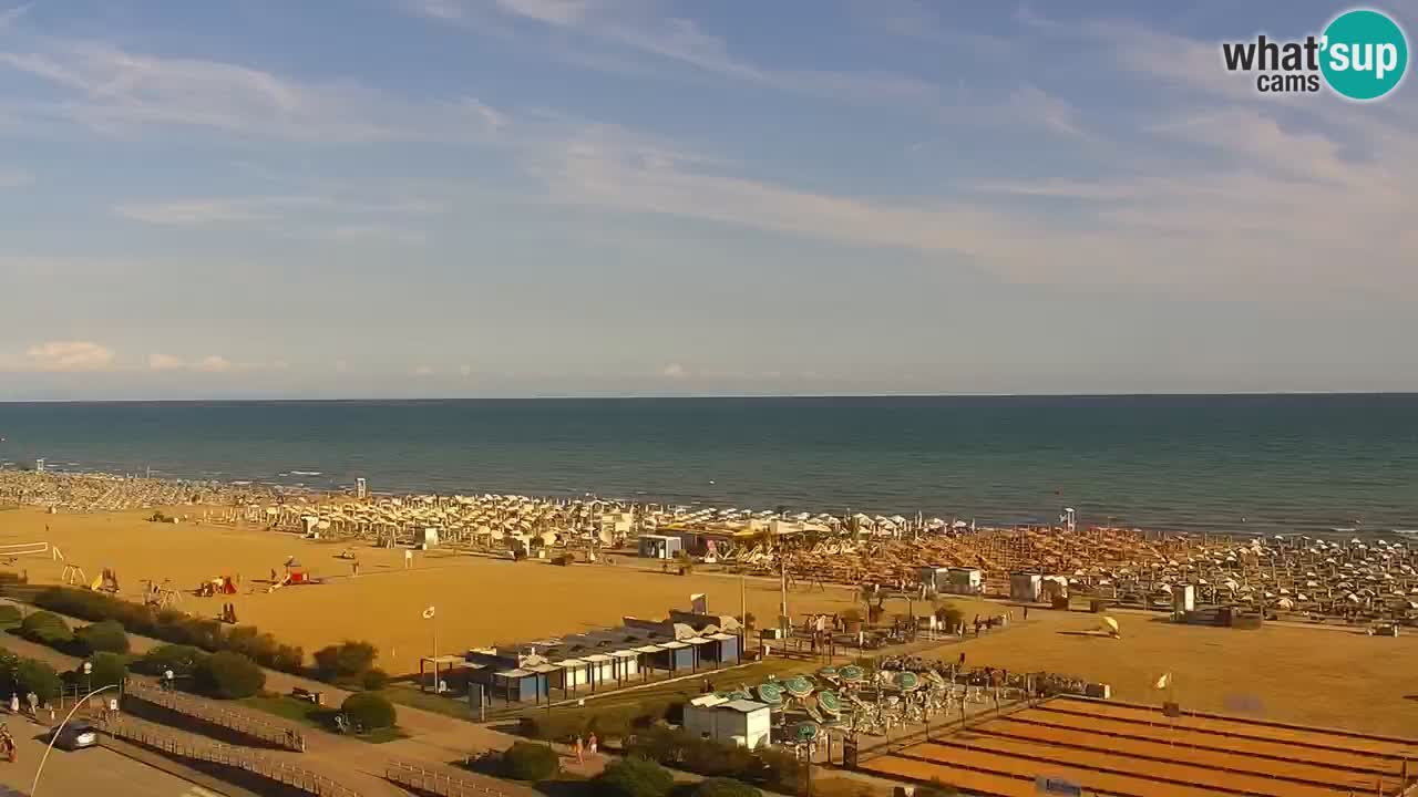 Der Strand von Bibione Webcam – Italien