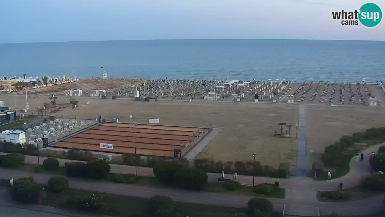 Webcam La plage de Bibione – Italie