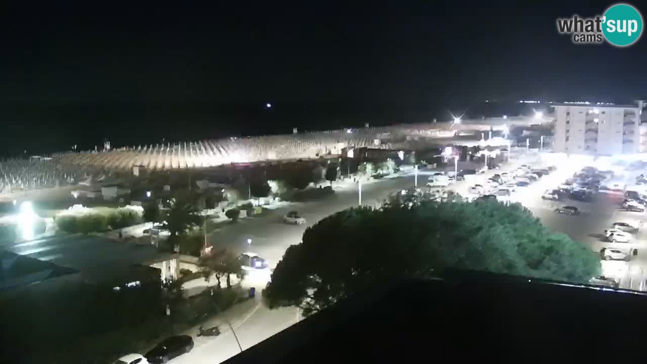 Plaža Bibione Spletna kamera – Italija