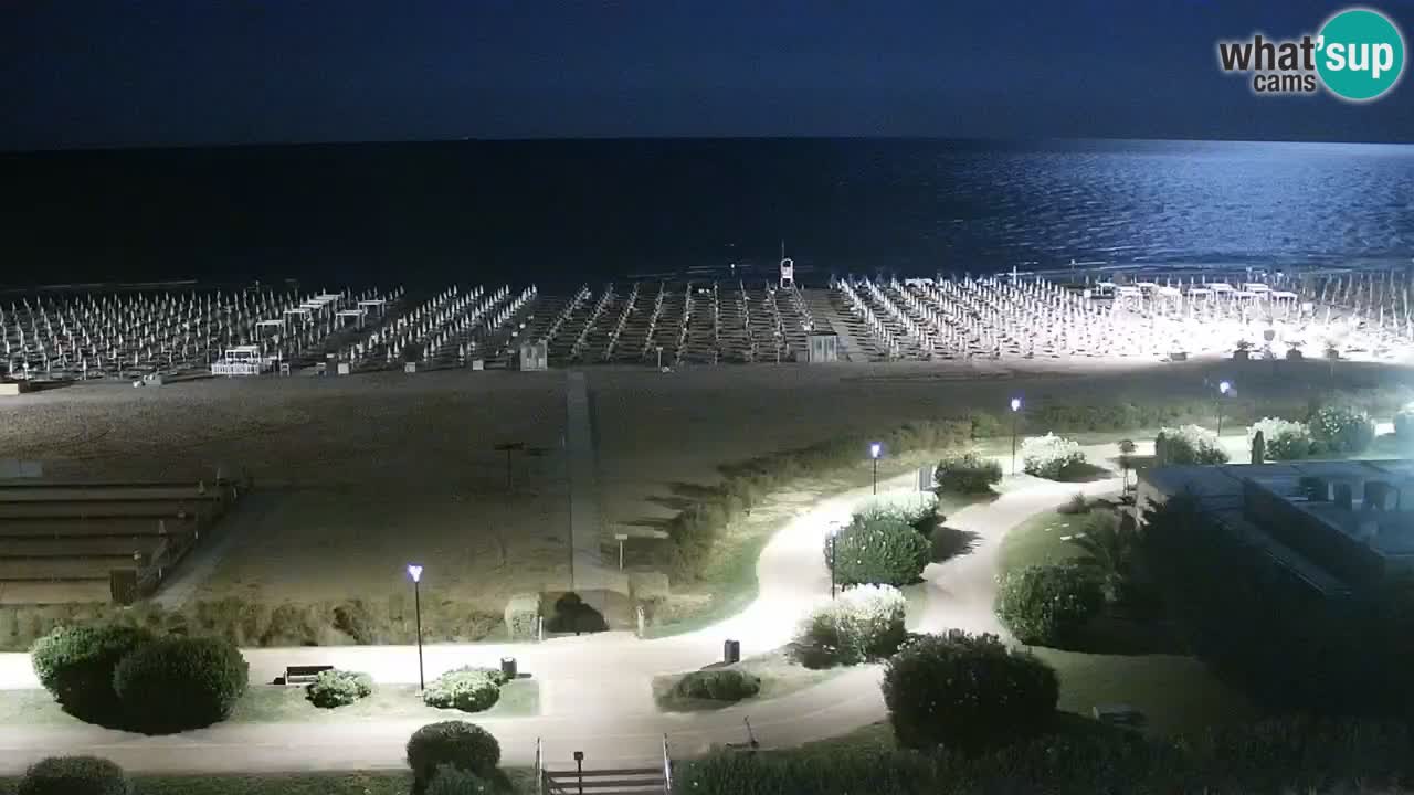 La camera en vivo de la playa de Bibione – Italia