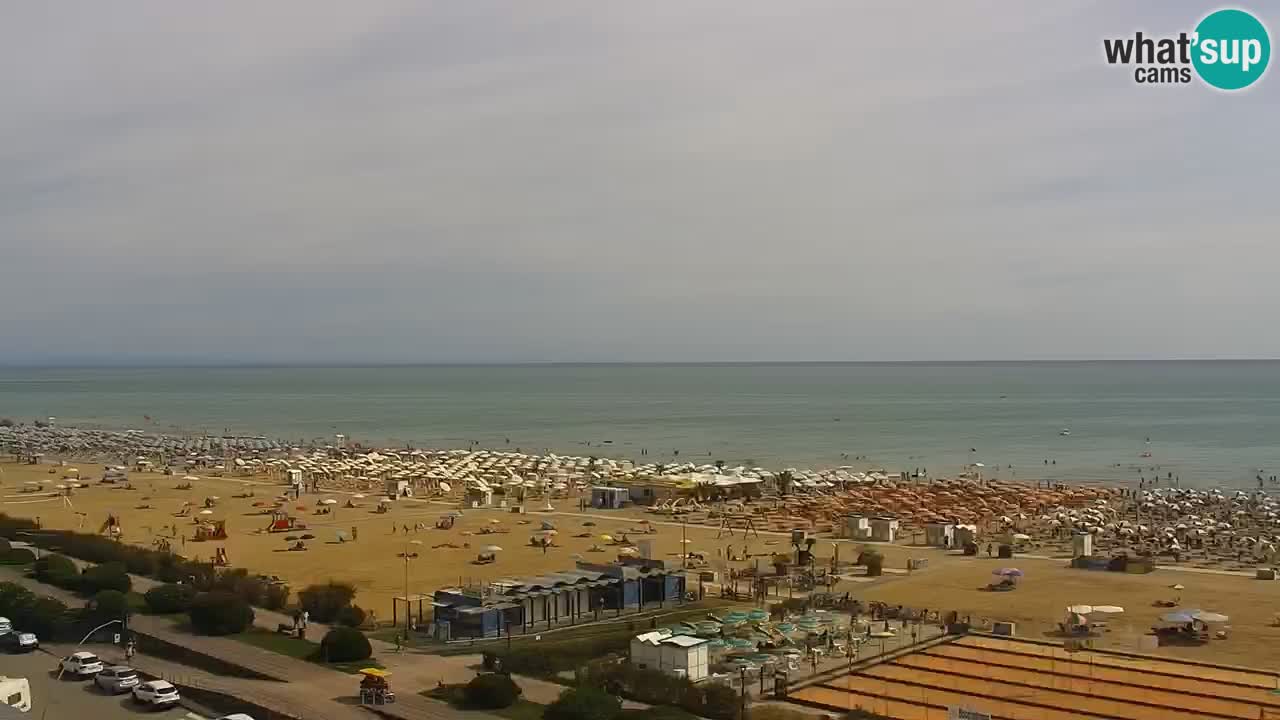 Webcam La plage de Bibione – Italie
