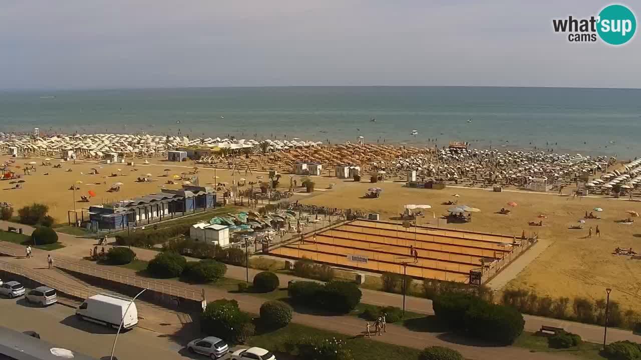 Der Strand von Bibione Webcam – Italien