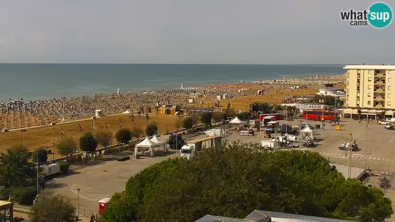 Der Strand von Bibione Webcam – Italien