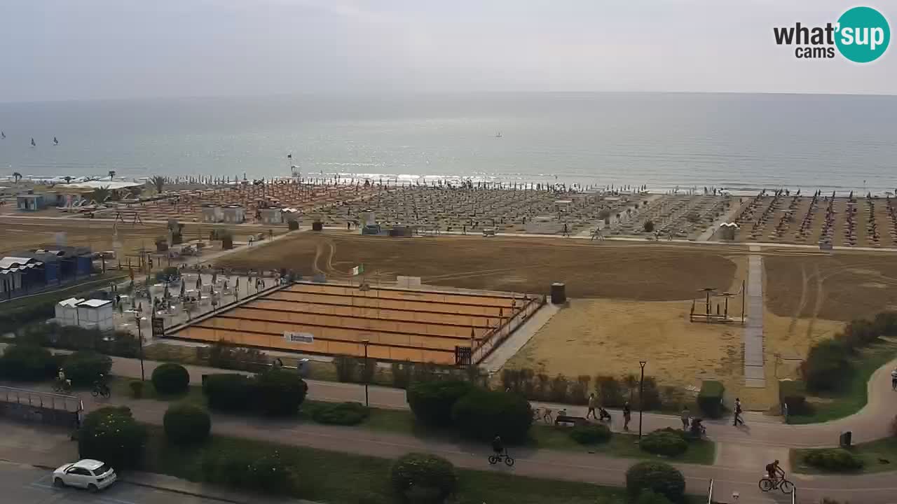 Der Strand von Bibione Webcam – Italien