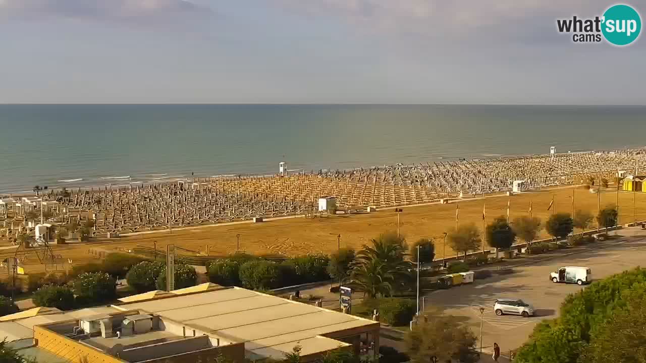 Der Strand von Bibione Webcam – Italien