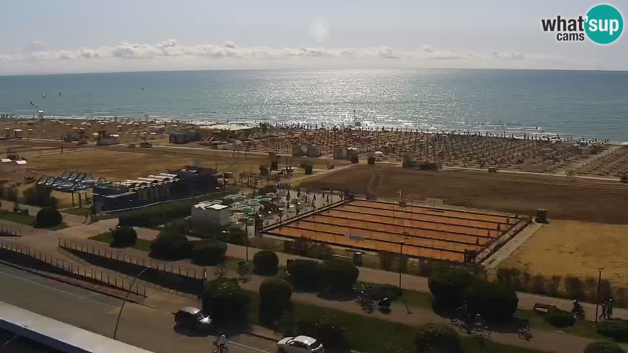 Plaža Bibione Spletna kamera – Italija