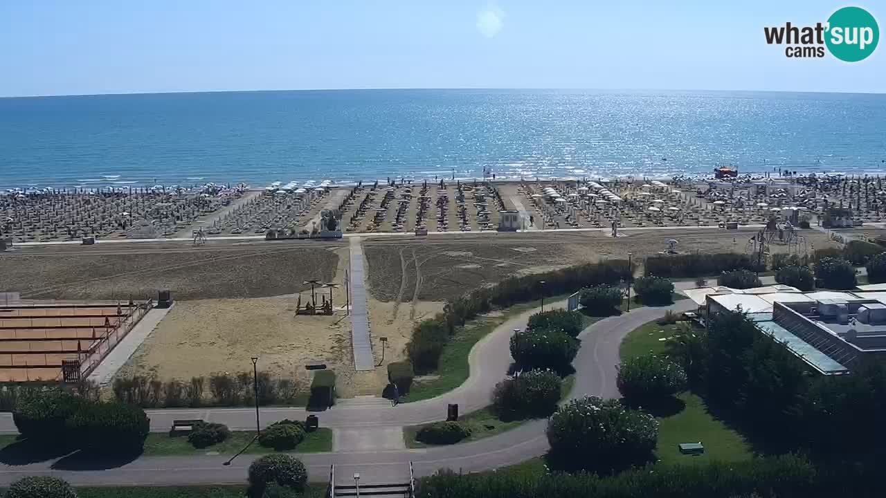 Plaža Bibione Spletna kamera – Italija