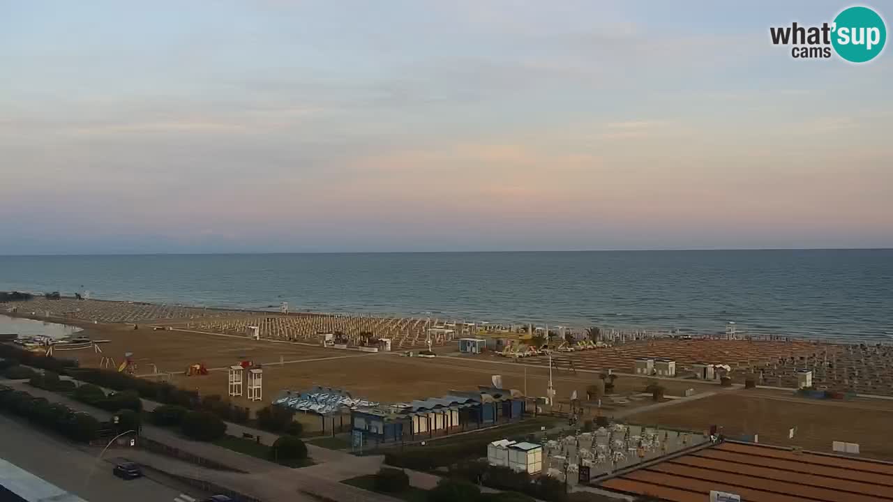 Webcam La plage de Bibione – Italie