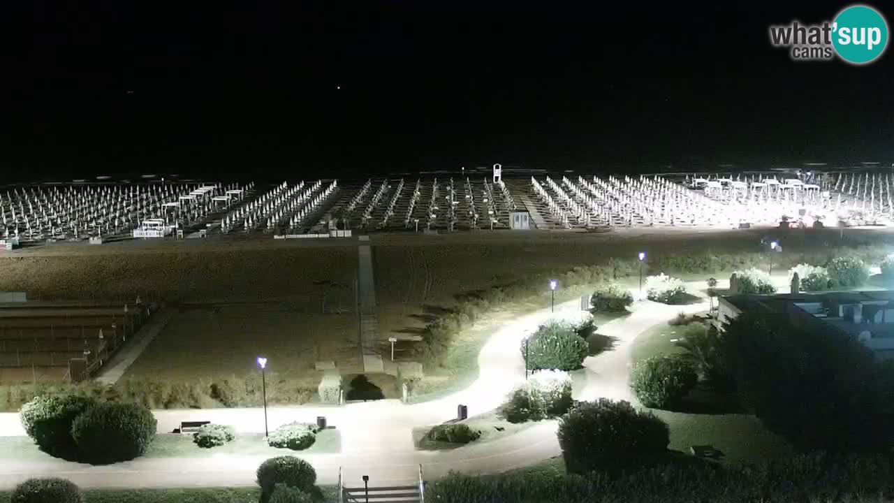 La camera en vivo de la playa de Bibione – Italia