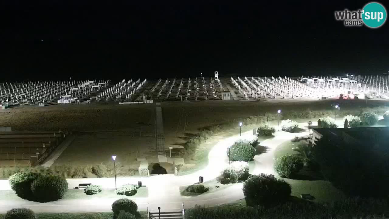 Plaža Bibione Spletna kamera – Italija