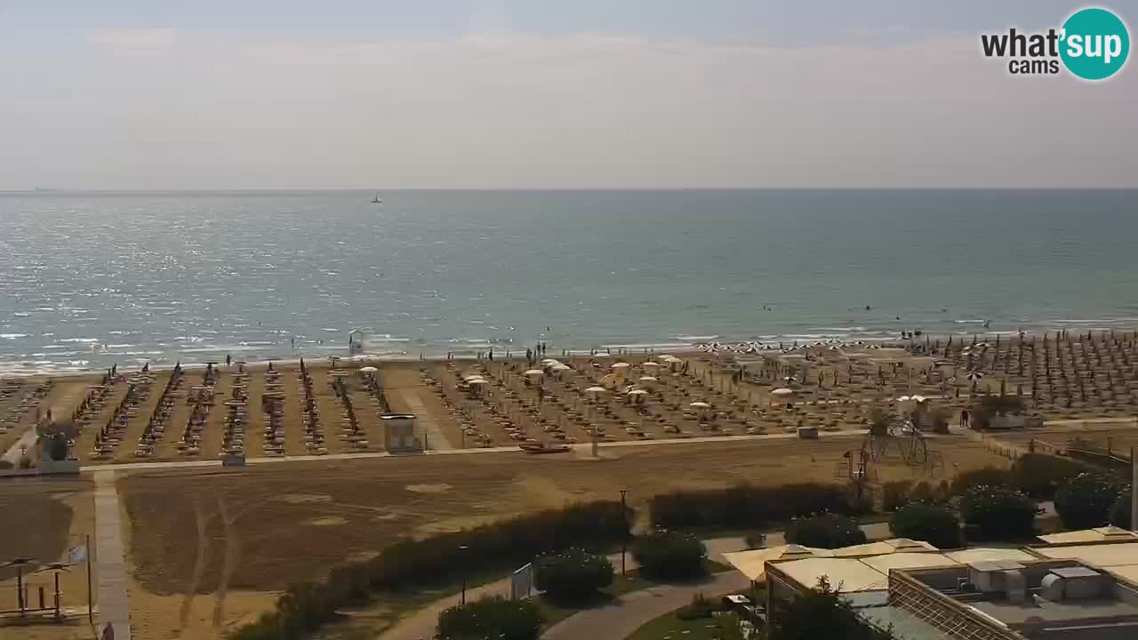 Plaža Bibione Spletna kamera – Italija