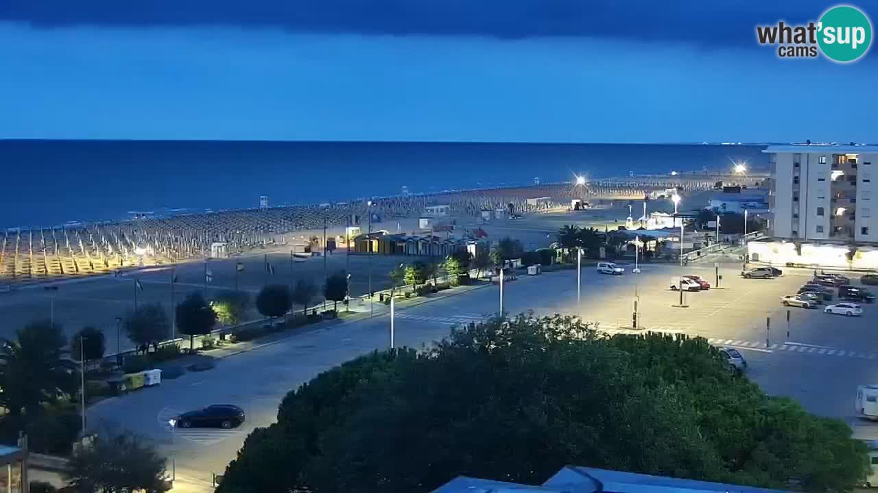 La camera en vivo de la playa de Bibione – Italia
