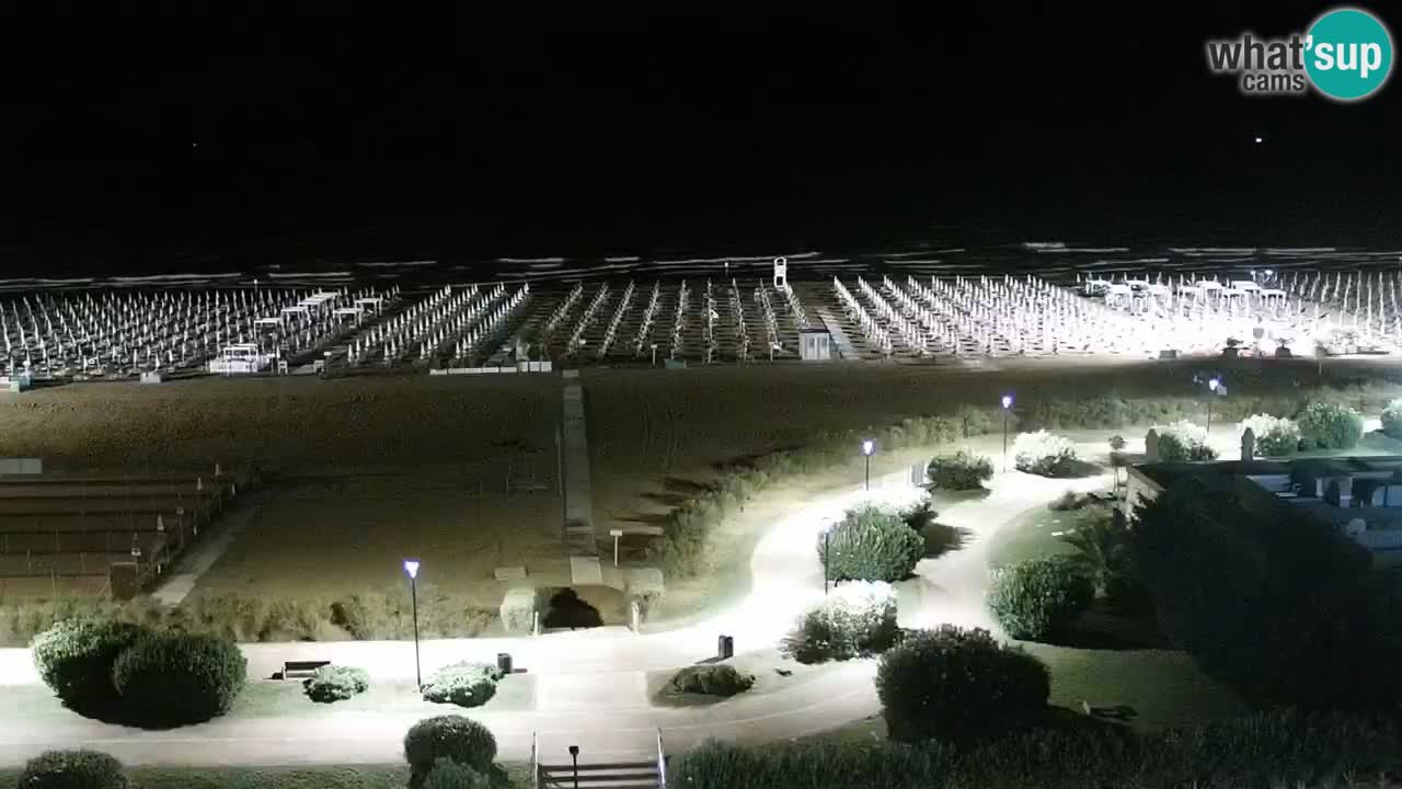 Plaža Bibione Spletna kamera – Italija