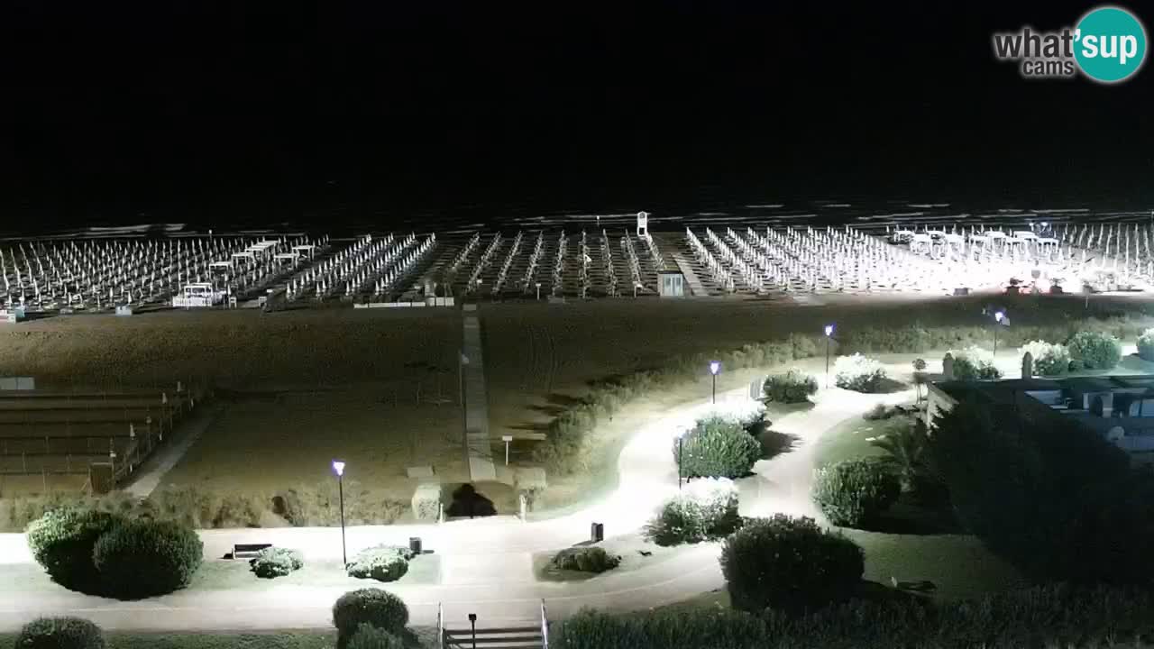 Plaža Bibione Spletna kamera – Italija