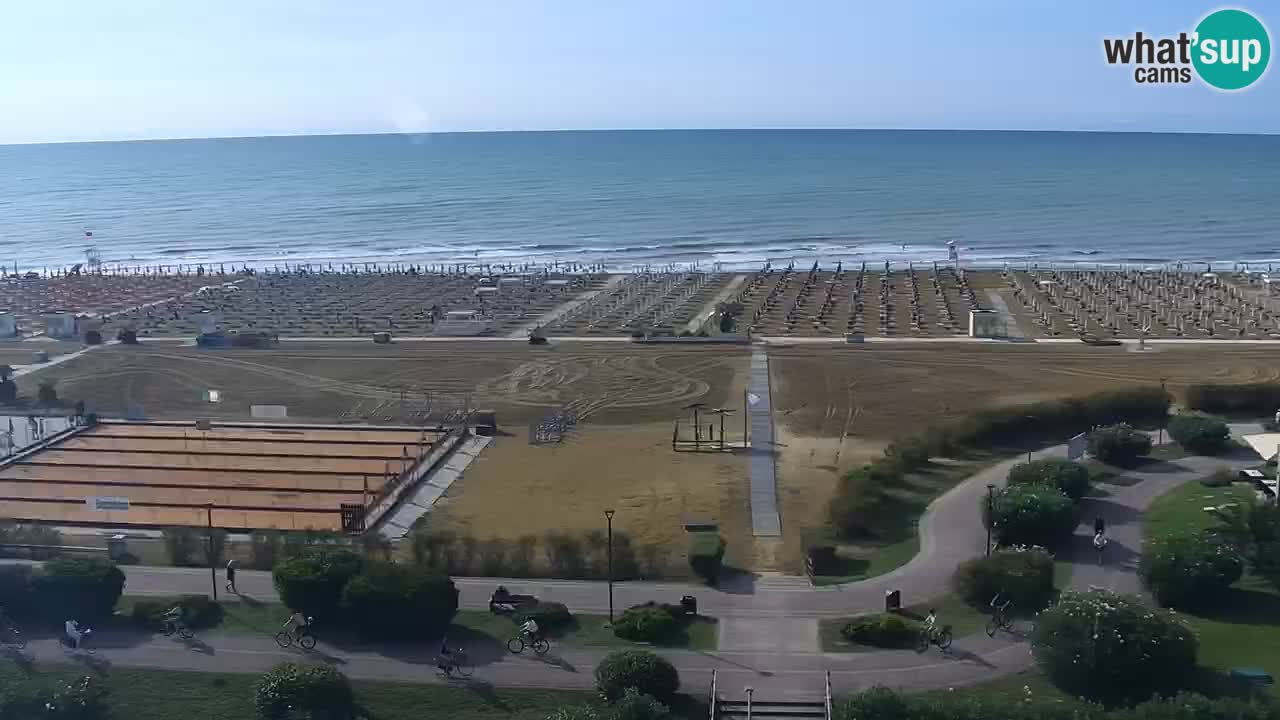 Webcam La plage de Bibione – Italie