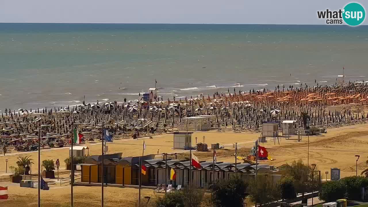 Webcam La plage de Bibione – Italie