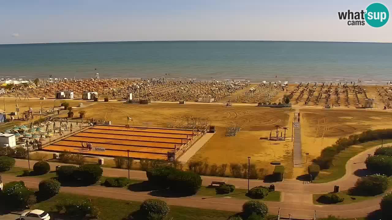 Webcam La plage de Bibione – Italie