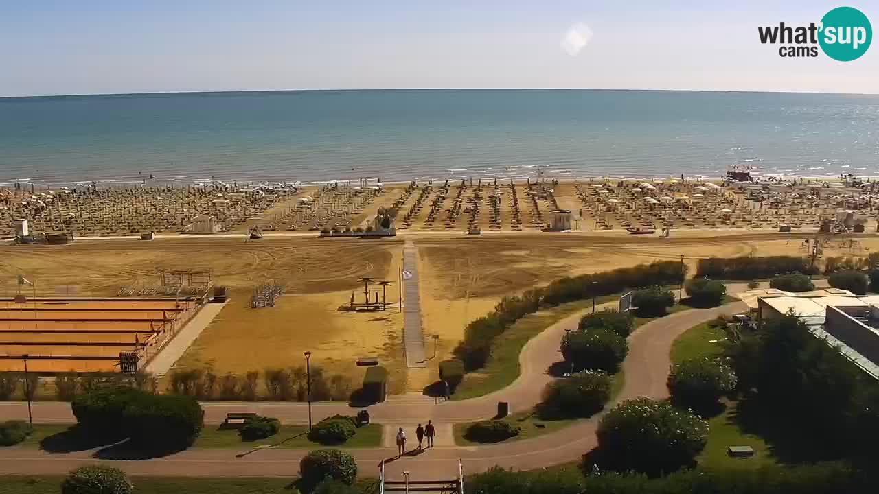 Webcam La plage de Bibione – Italie