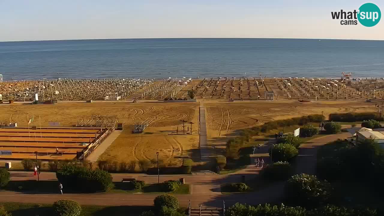Der Strand von Bibione Webcam – Italien