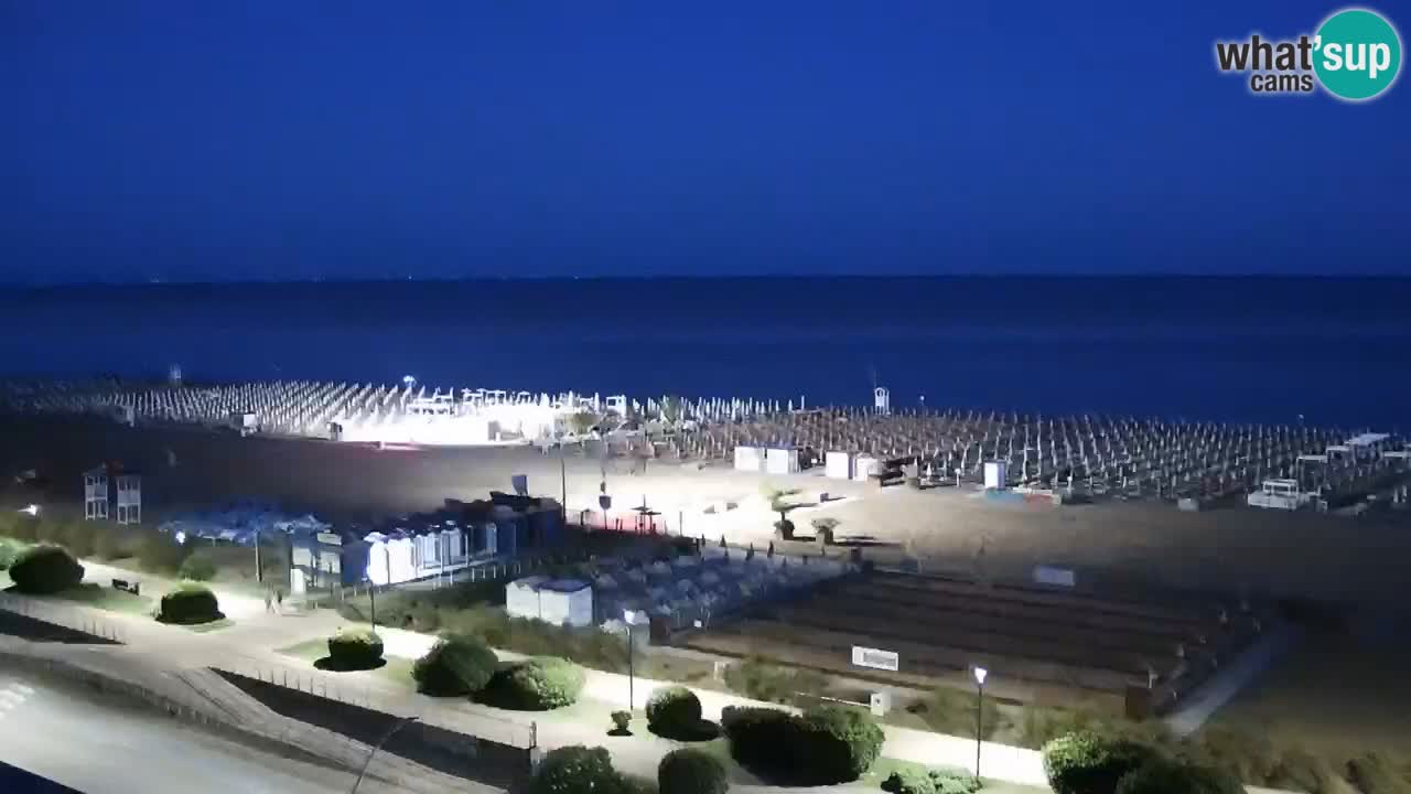 La camera en vivo de la playa de Bibione – Italia