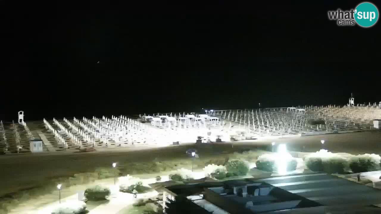 La camera en vivo de la playa de Bibione – Italia