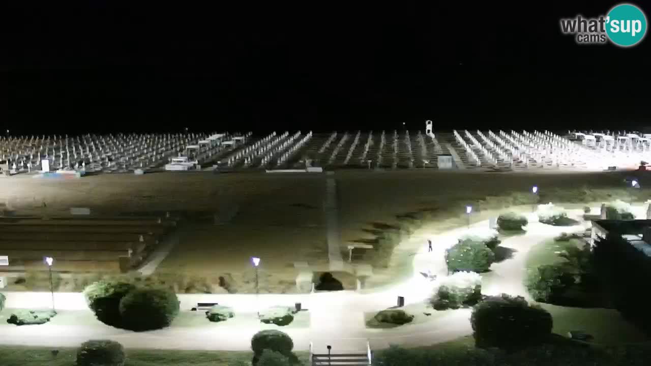 Der Strand von Bibione Webcam – Italien